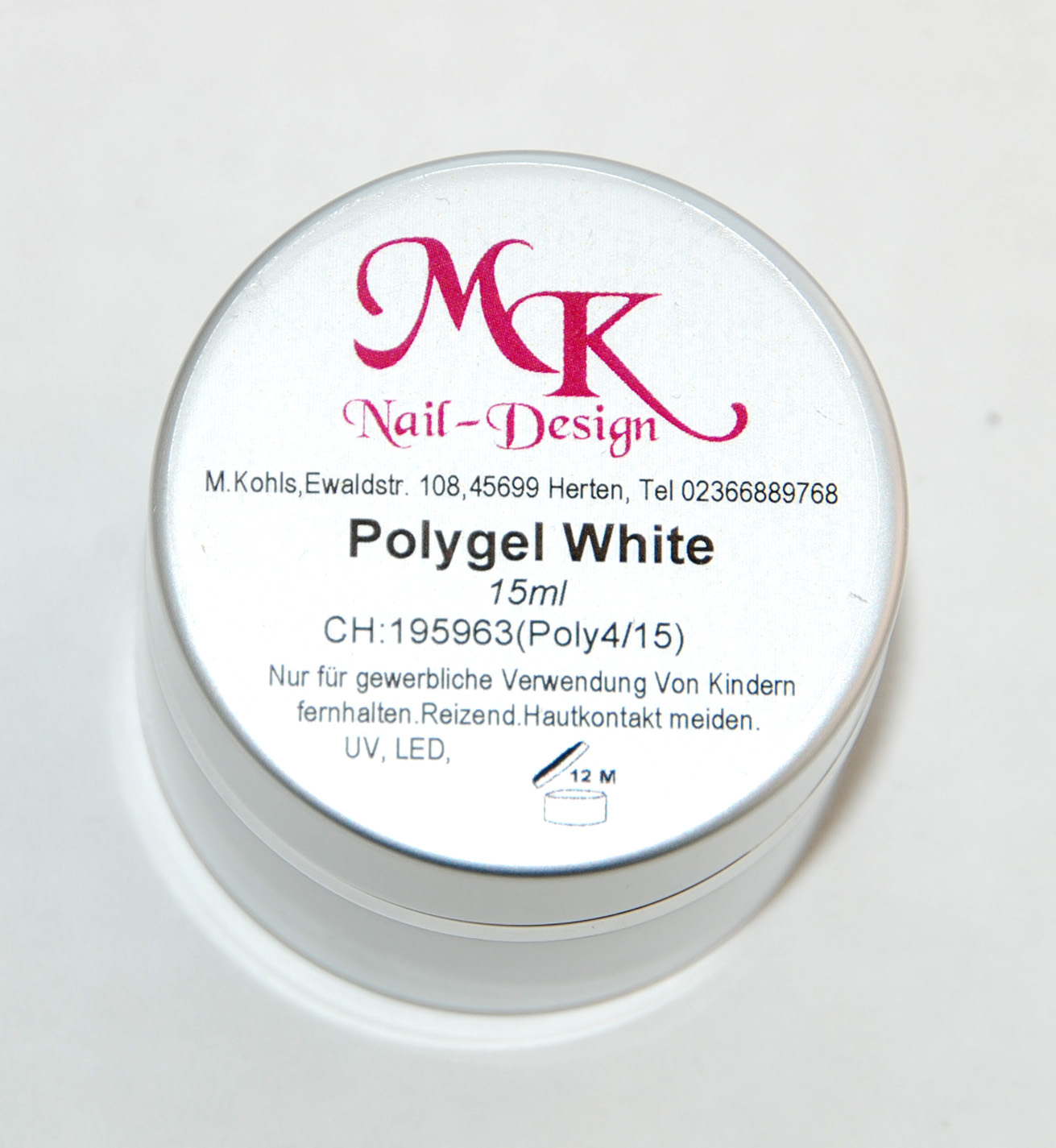 White Polygel White