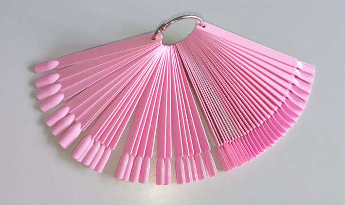 pink-normal Präsentations Display Fächer pink