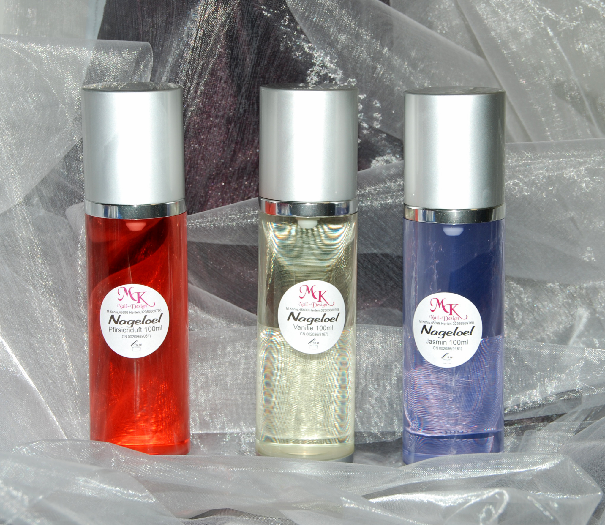 Nagel-l-100ml-Spender Nagelöl im dekorativen und hygienischen Spender
