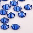 Blue Crystal Strasssteine, SS3 Blue
