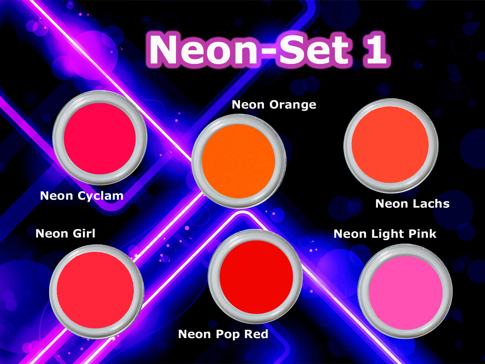Neon-Set1 (Neon NOT FOR COSMETIC USE)