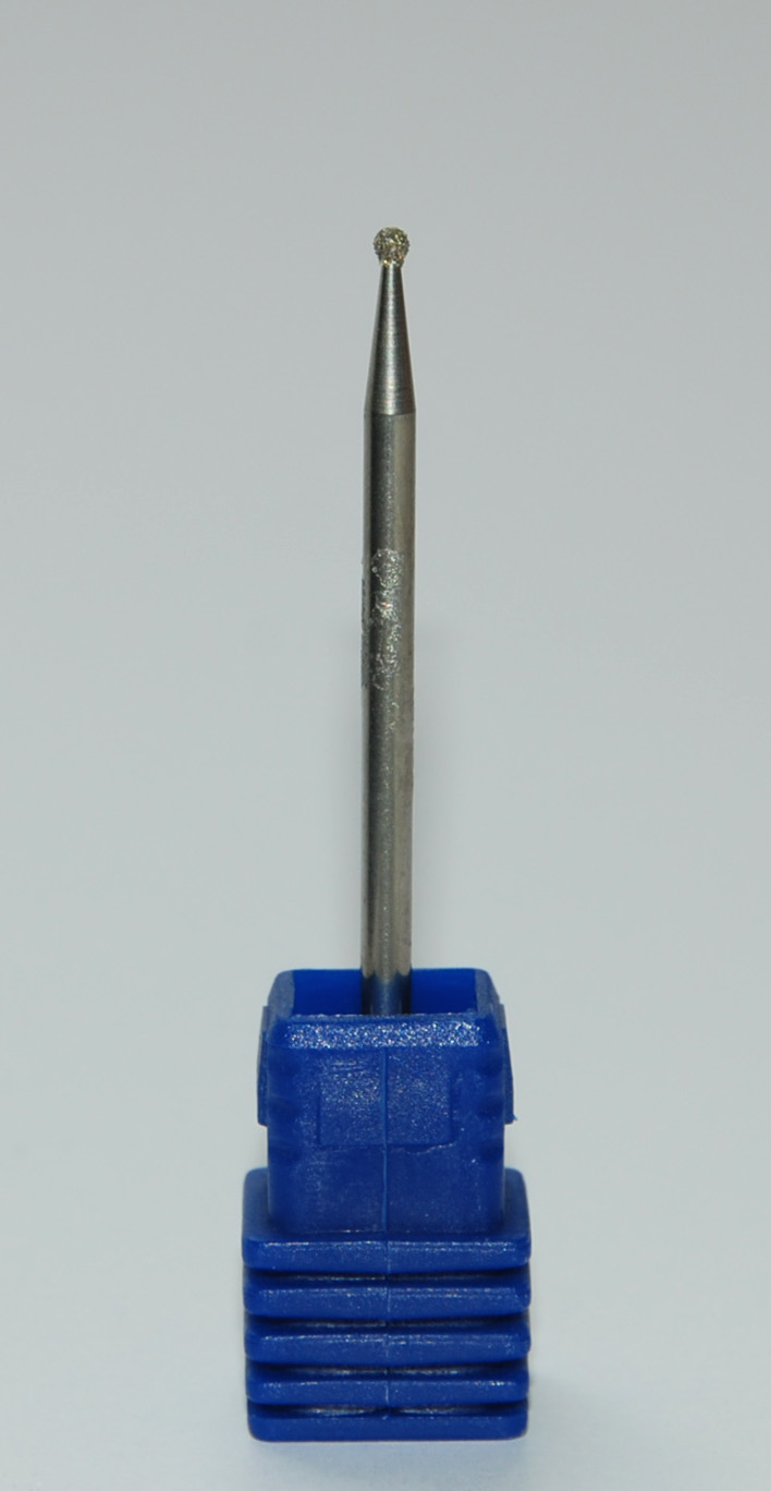 Diamantfr-ser Manikürebit, Kugel, medium