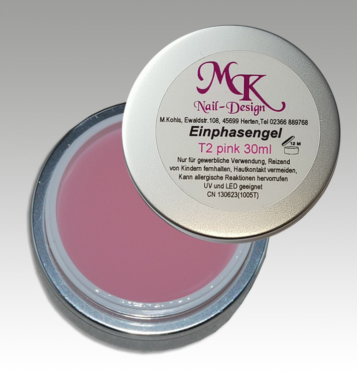 Einphasengel T2 pink